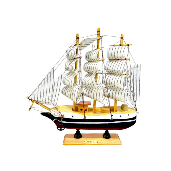 Wooden Old Model Ship - 24cm