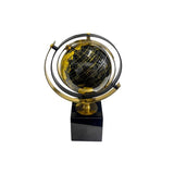 Load image into Gallery viewer, Marble Globe With Gold Stand Table Decor