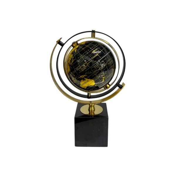 Marble Globe With Gold Stand Table Decor