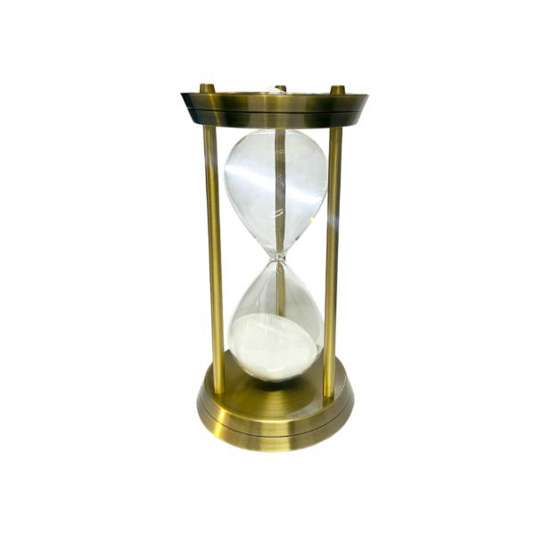 Golden Sand Hour Glass Table Decor