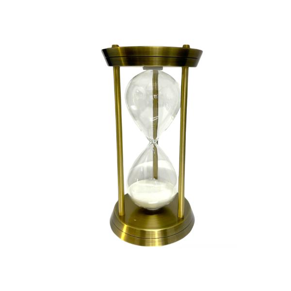 Golden Sand Hour Glass Table Decor