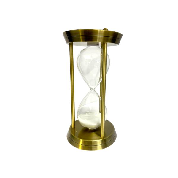 Golden Sand Hour Glass Table Decor