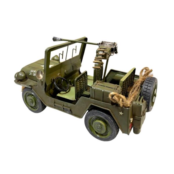 Old Jeep Model Army Car