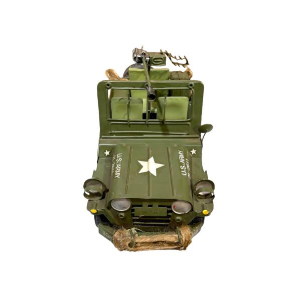 Old Jeep Model Army Car