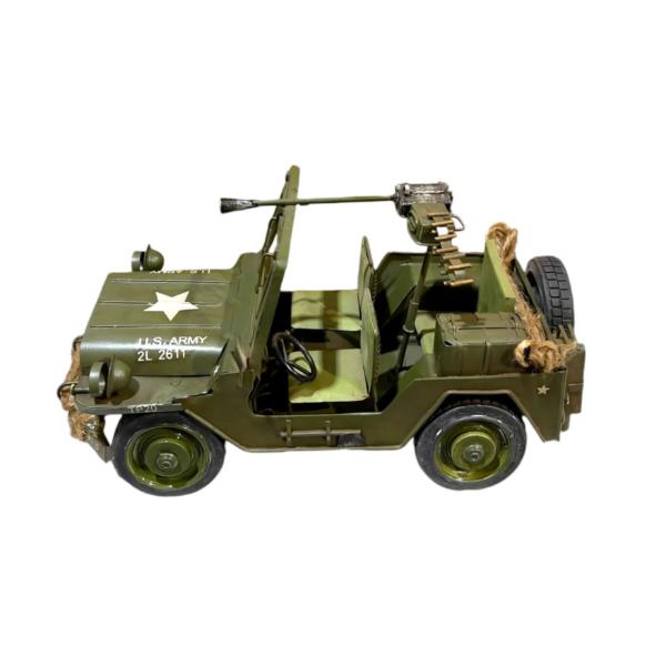 Old Jeep Model Army Car