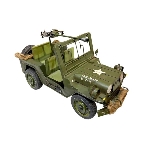 Old Jeep Model Army Car