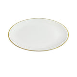 Load image into Gallery viewer, Gold Rim Round Platter - 35cm