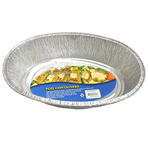 Oval Foil Tray - 33cm x 16cm x 7.4cm