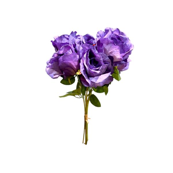 7 Heads Event Rose Bouquet - 52cm