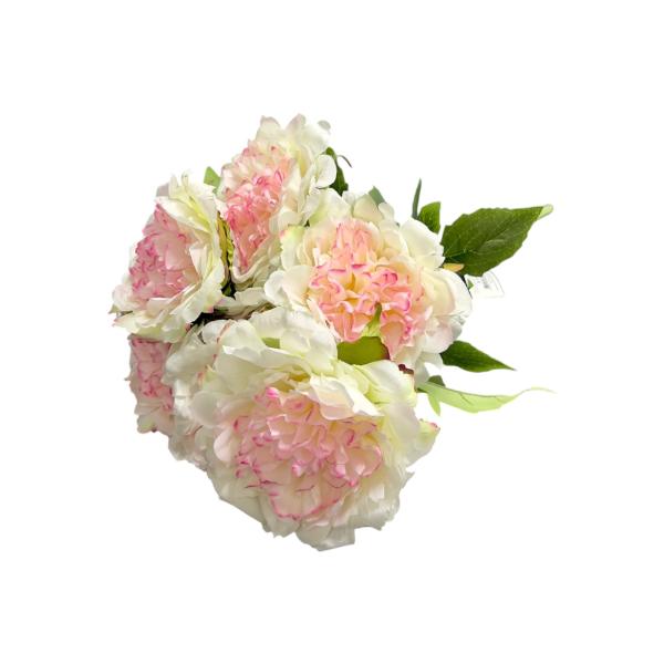 PEONY BOUQUET 7 HEADS 53CM