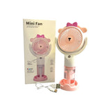 Load image into Gallery viewer, Mini Rechargeable Fan With Spray Function