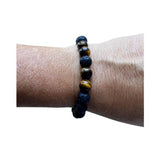 Load image into Gallery viewer, Black Brown Mens Republic Watch Set With 4 Bracelets
