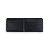 Load image into Gallery viewer, 2 Tone Black Mens Republic Faux Leather Wallet - 12cm x 9.1cm x 2.6cm