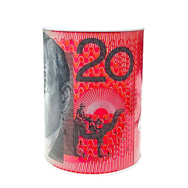 Jumbo Australia Dollar Money Tin - 20cm x 30cm