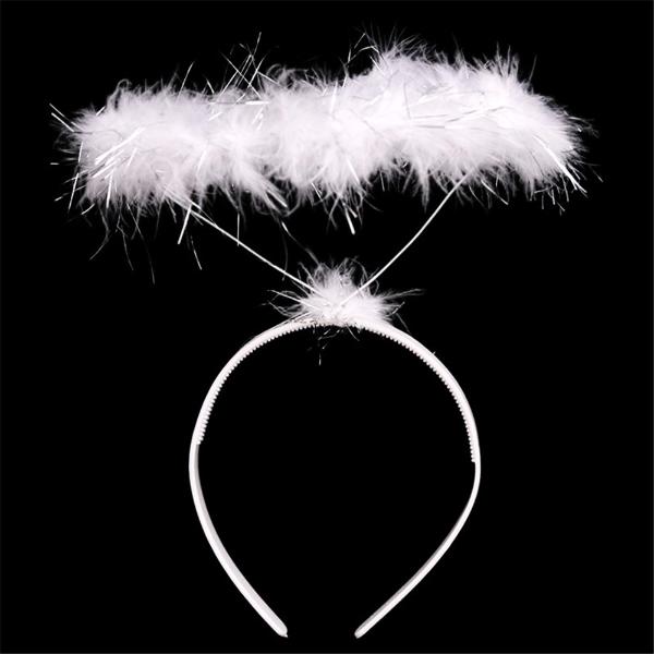 White Halo Headband