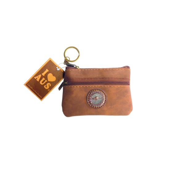 Small Outback Style Zippers Coin Bag