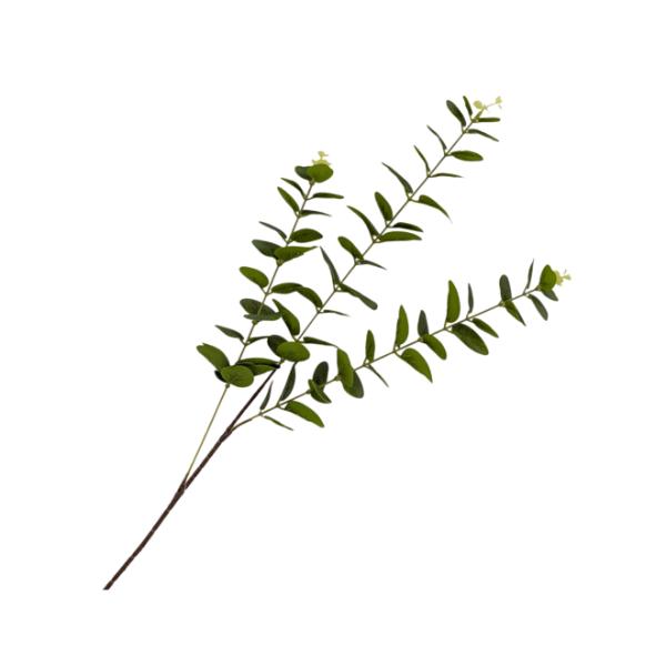 Artificial Eucalyptus 3 Branches Stem - 80cm