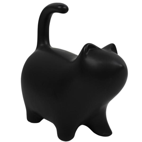 Black Just Kitten Around - 13cm x 7cm x 13cm