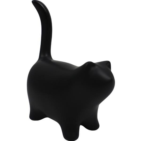 Black Got Cattitude - 10cm x 6cm x 12.5cm