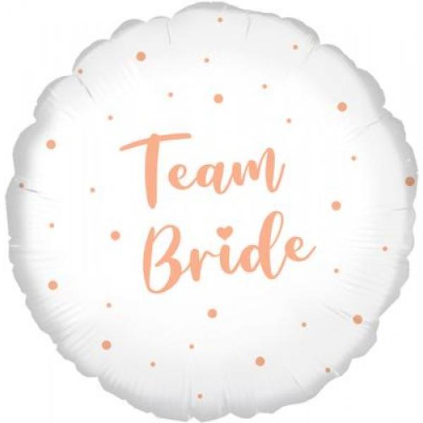 Round Team Bride Foil Balloon - 45cm