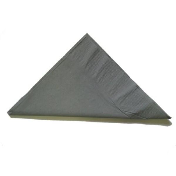 100 Pack Silver 2Ply Lunch Napkin