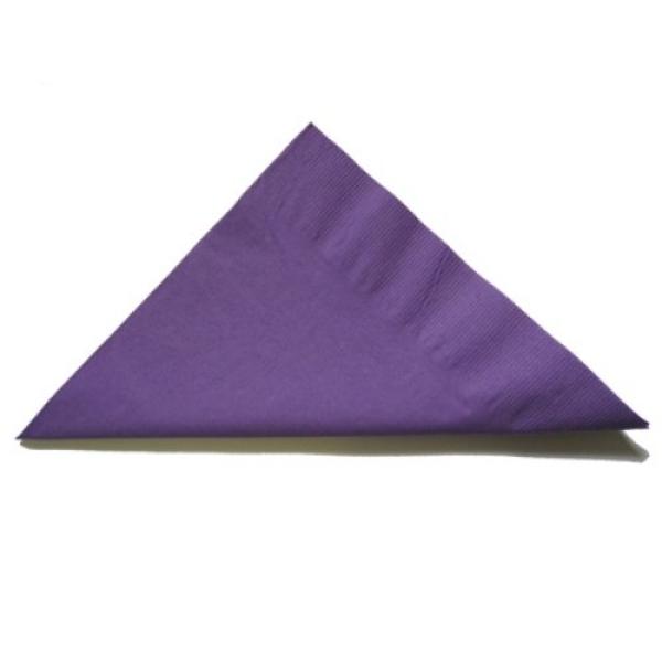 100 Pack Purple 2Ply Lunch Napkin