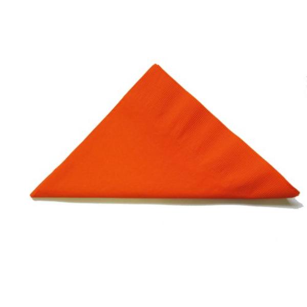 100 Pack Orange 2Ply Lunch Napkin