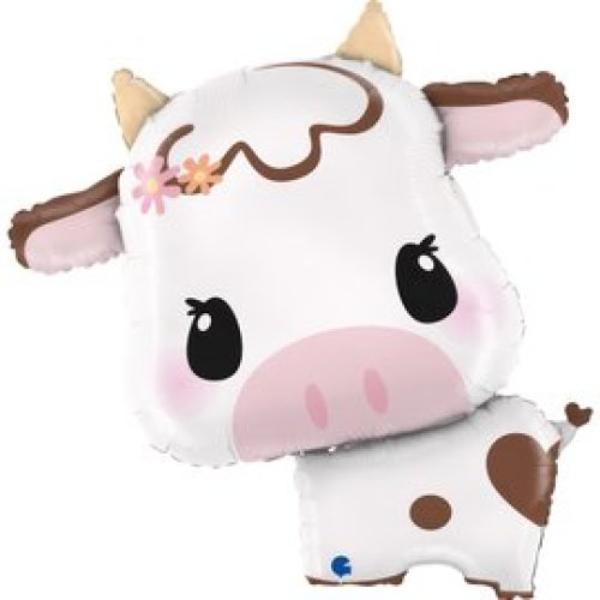 Cute Cow Shape Foil Balloon - 83cm