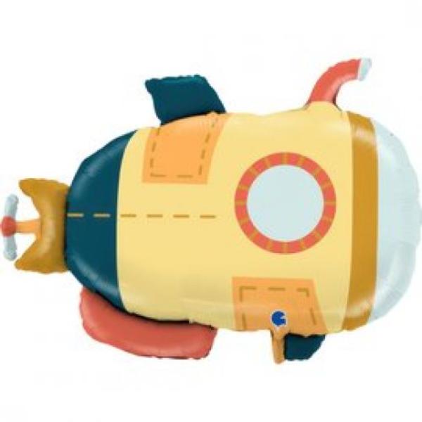 Submarine Shape Foil Balloon - 76cm