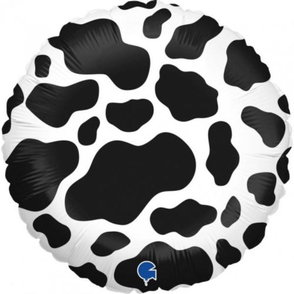 Round Moo Moo Foil Balloon - 45cm
