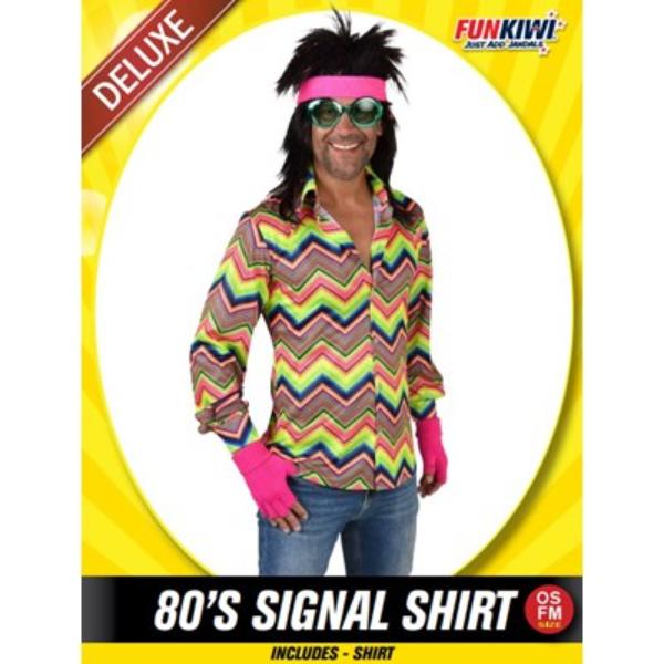 Deluxe 80s Men Signal Shirt - OSFM