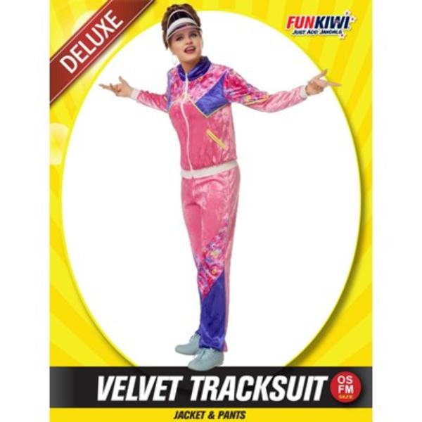 Deluxe Velvet Tracksuit - OSFM