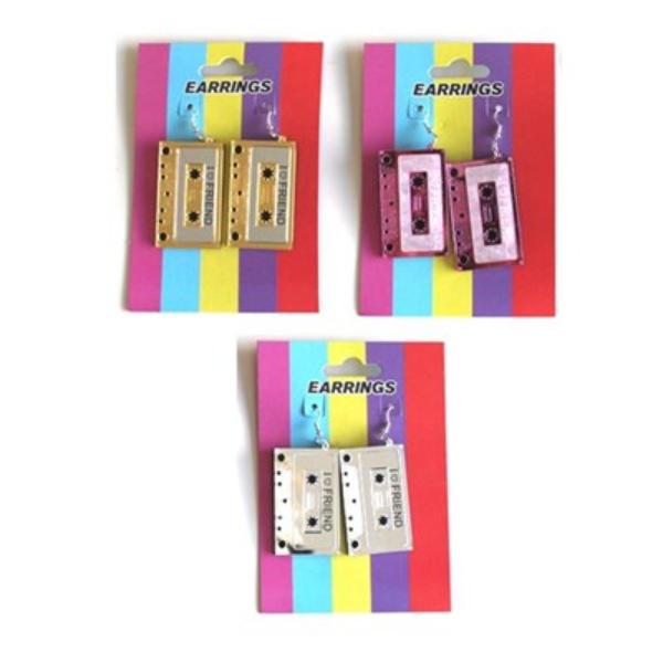Cassettes Earrings