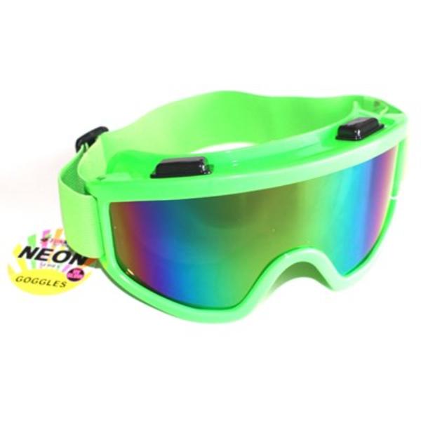 Neon Green Goggles
