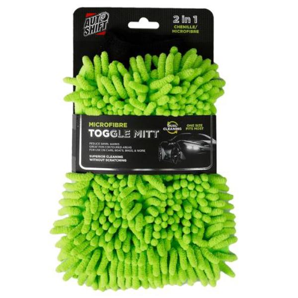 Car Microfibre Toggle Mitt - 24cm x 15cm