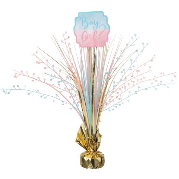 Boy Or Girl The Gender Reveal Centrepiece - 45cm