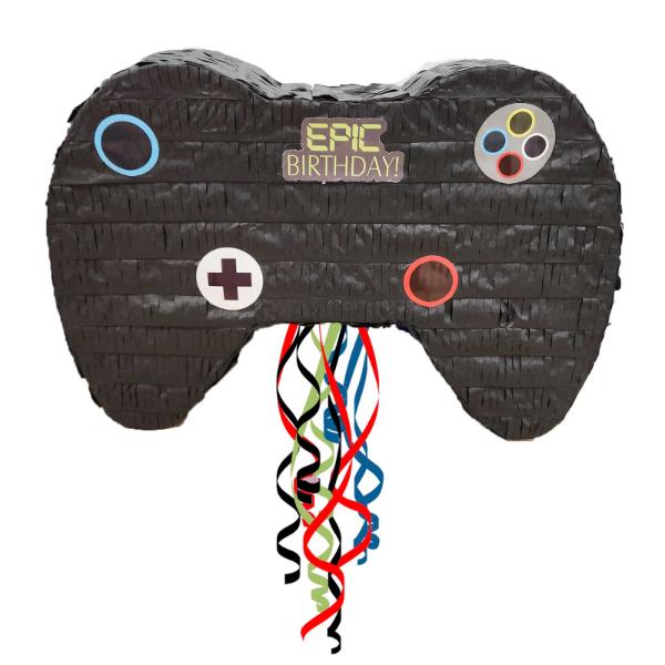 3D Game Controlled Shape Pull String Pinata - 55cm x 45cm x 8cm