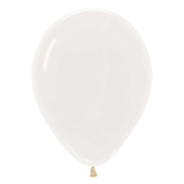50 Pack Sempertex Crystal Clear Latex Balloons - 12cm