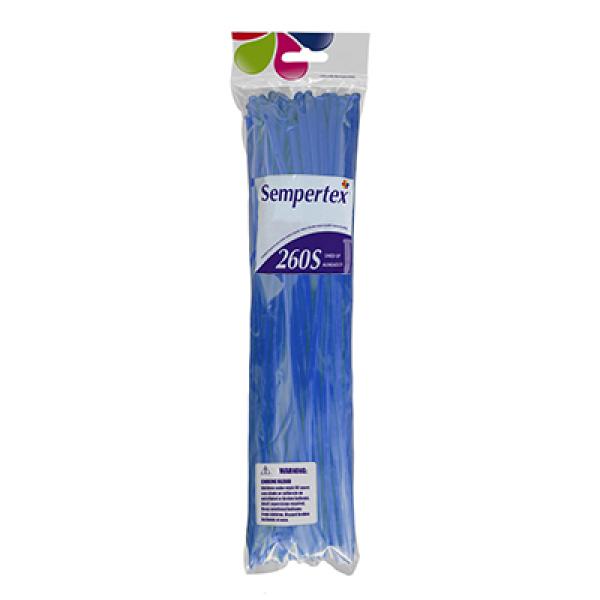 50 Pack Sempertex Fashion Royal Blue Modelling Balloons