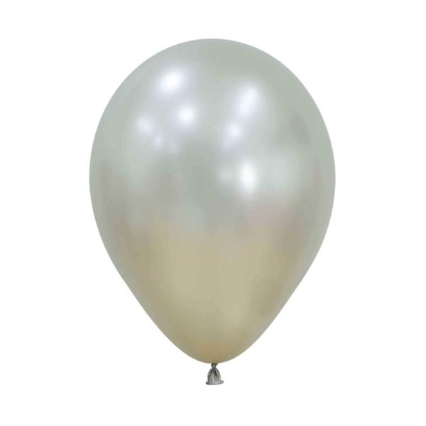 25 Pack Sempertex Silk Cream Pearl Latex Balloon - 30cm