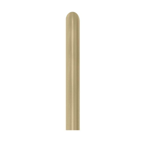 50 Pack Sempertex Silk Gold Dust Modelling Balloon
