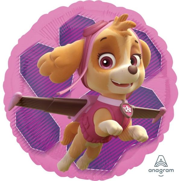 Round Paw Patrol Skye & Everest Foil Balloon - 45cm