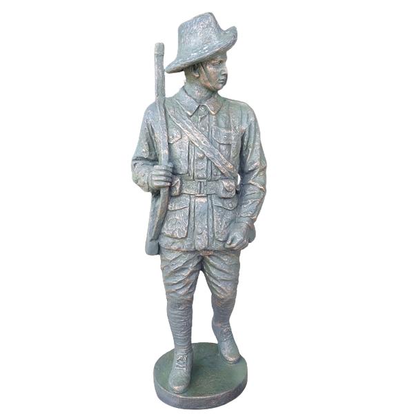 Soldier Statue Garden Ornament - 100cm