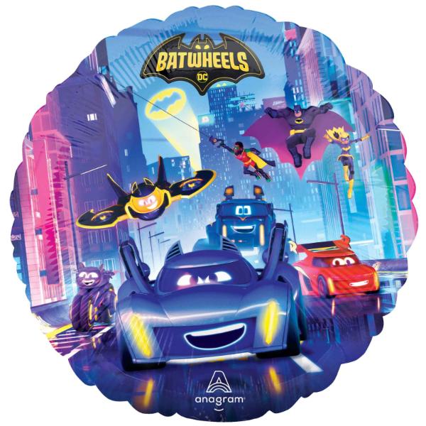 Standard Hx Batwheels Foil Balloon - 45cm