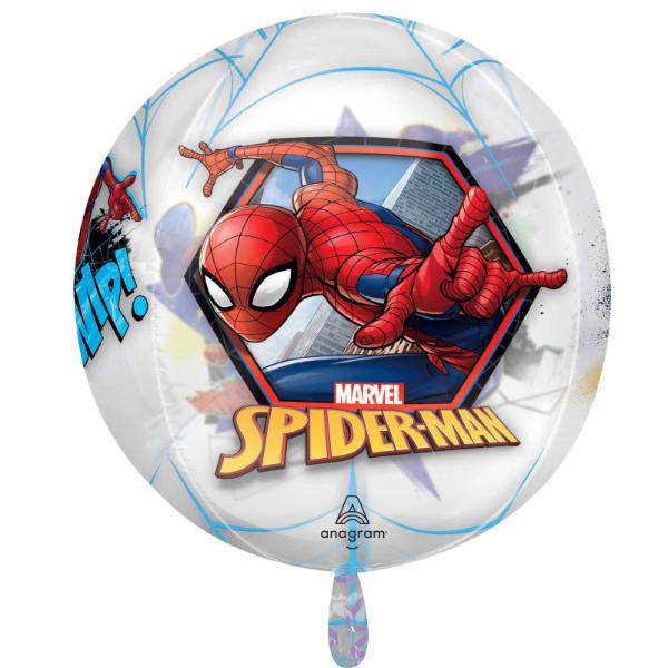 Clear Spiderman Orbz Xtra Large Foil Balloon