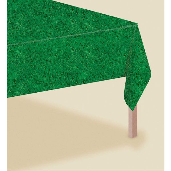 Grass Look Plastic Table Cover