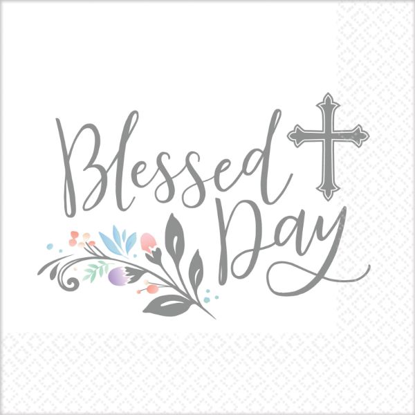 36 Pack Holy Blessed Day Lunch Napkins
