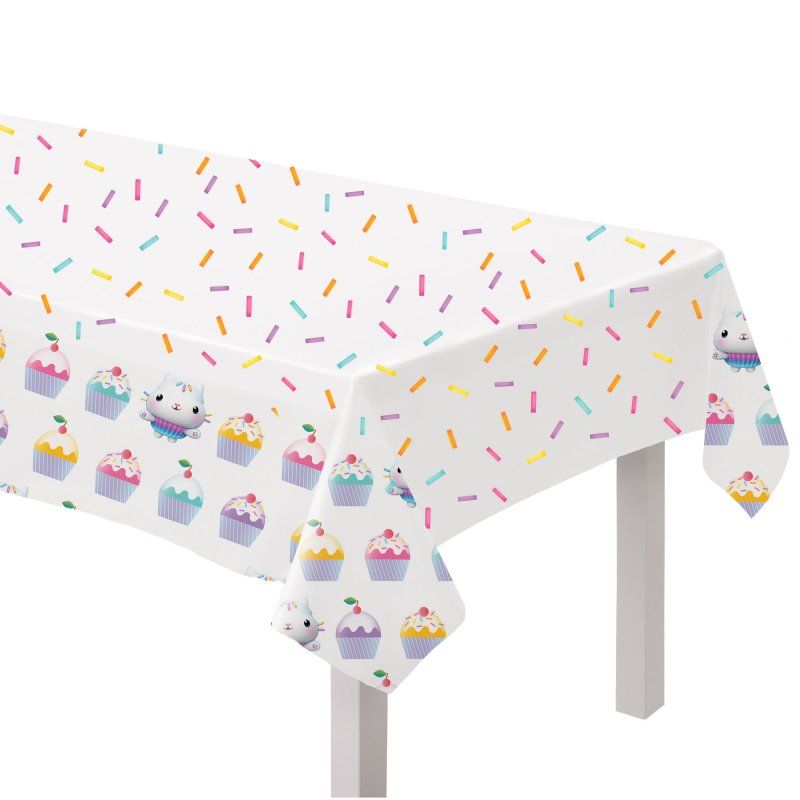 Gabbys Dollhouse Paper Table Cover - 137cm x 243cm