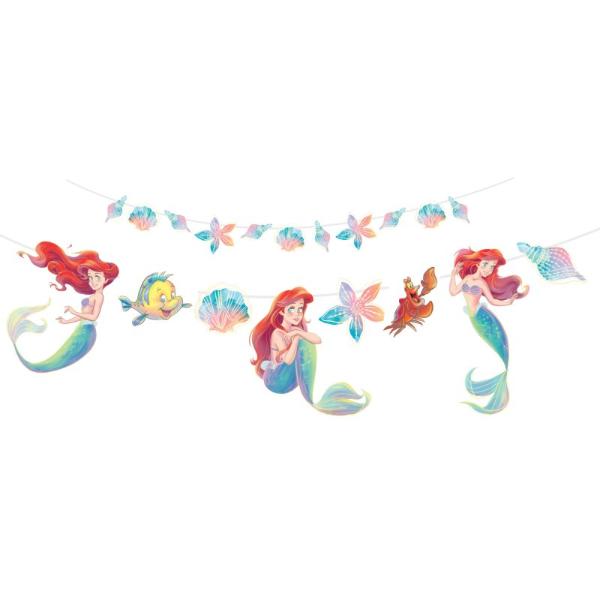 2 Pack The Little Mermaid Garland Banner - 280cm