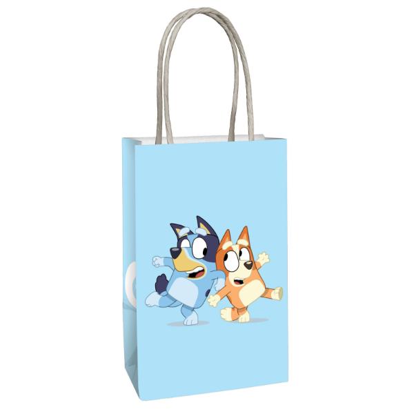 8 Pack Bluey Kraft Treat Bags